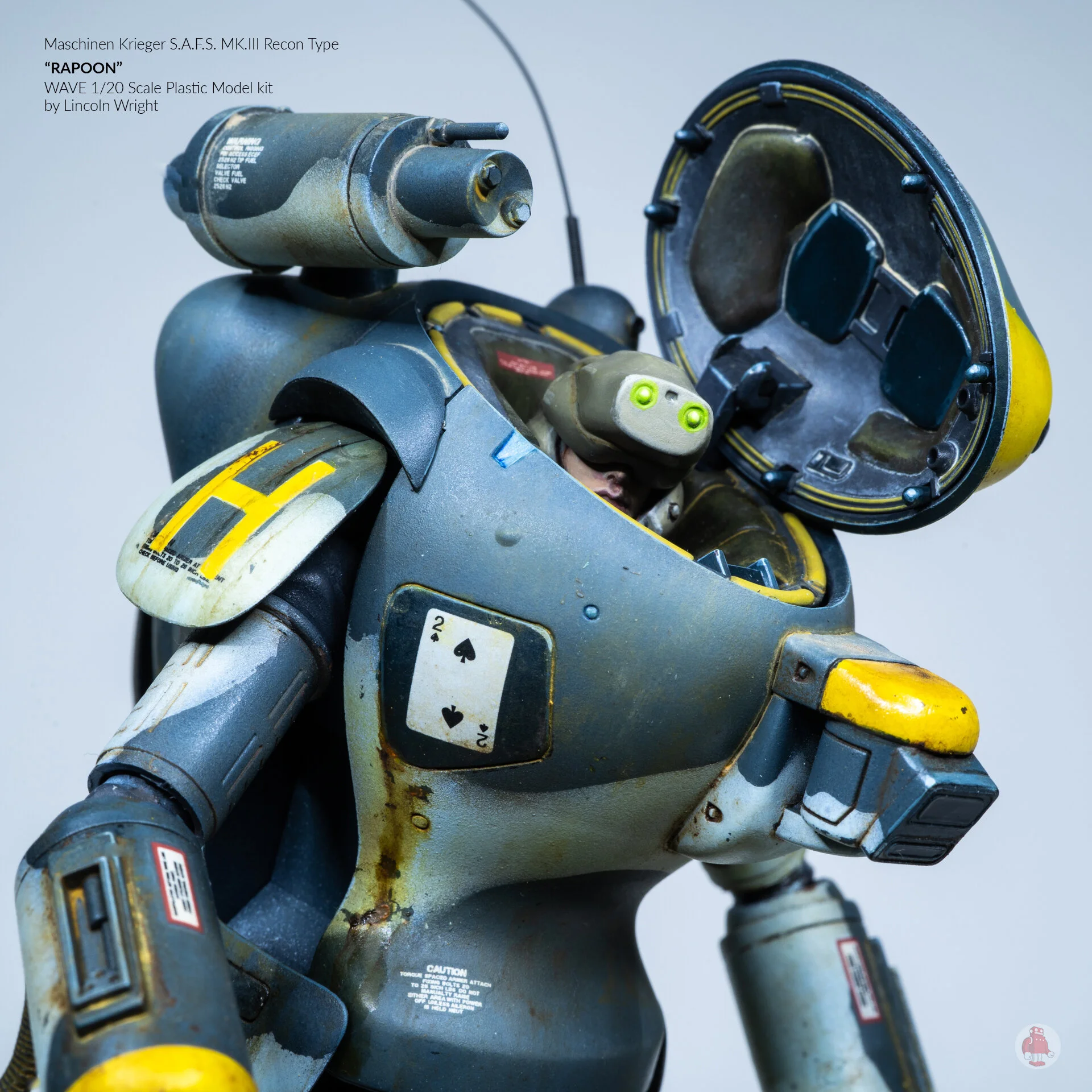 Maschinen Krieger Rapoon S.A.F.S. Type R — Paint on Plastic